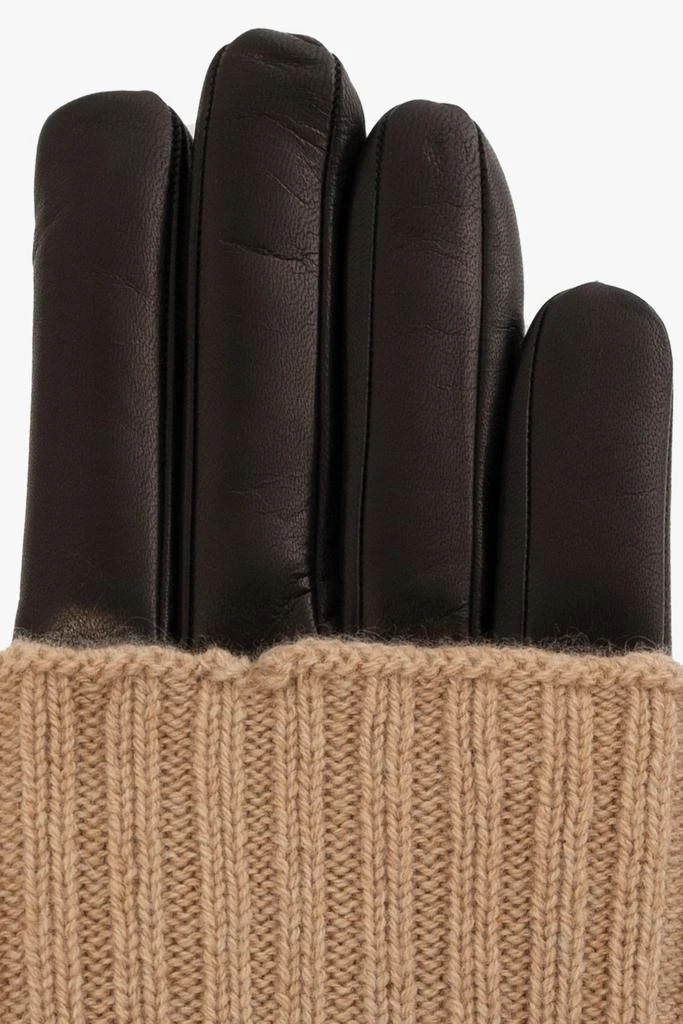 商品Salvatore Ferragamo|Salvatore Ferragamo Panelled Gloves,价格¥2052,第3张图片详细描述