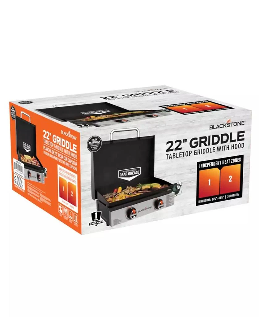 商品Blackstone|Original 22" Stainless Front Panel Tabletop Griddle 2205,价格¥2073,第2张图片详细描述