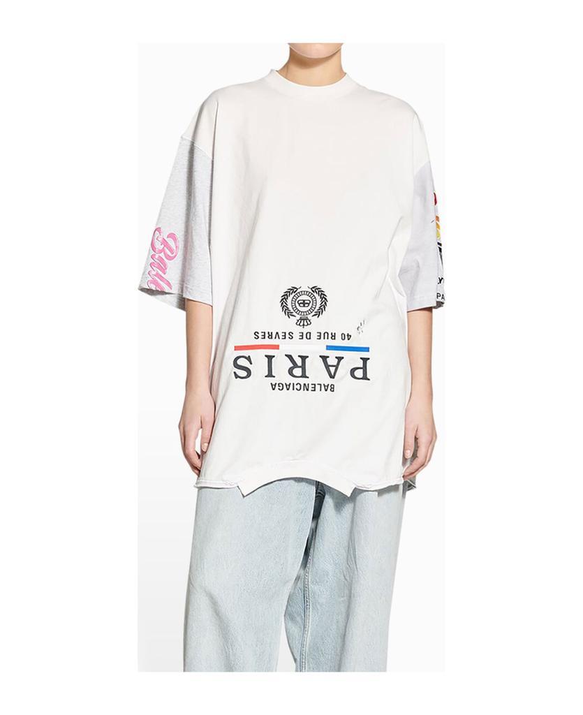 商品Balenciaga|Upside Down T-shirt,价格¥5277,第1张图片