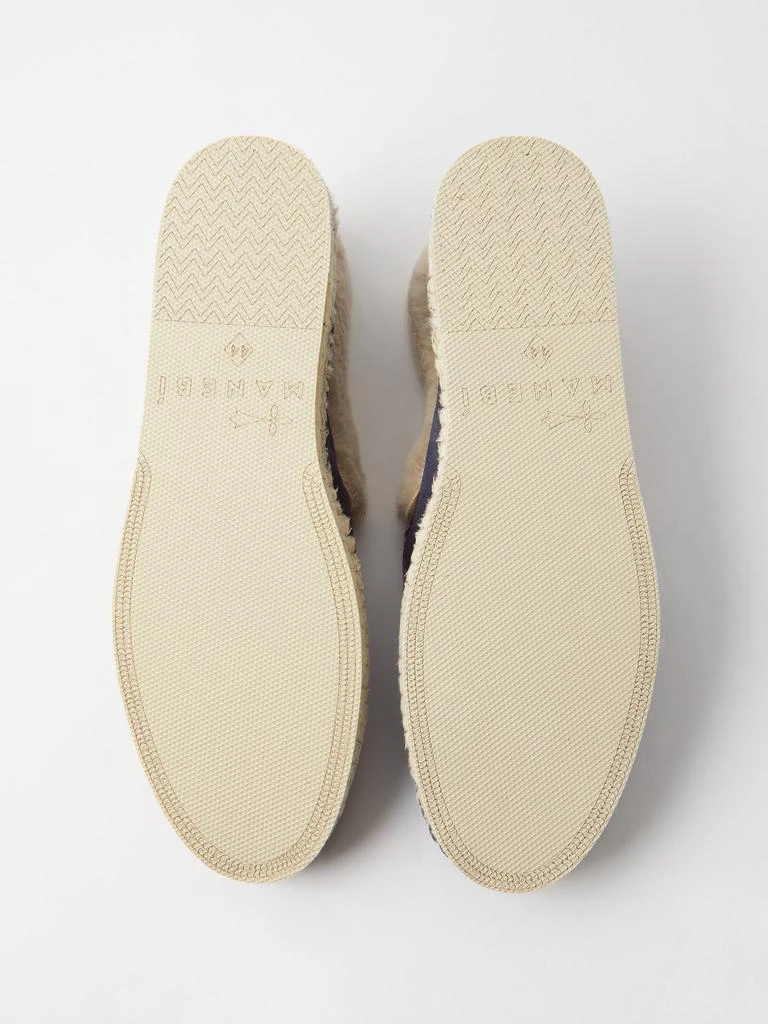 商品MANEBÍ|Faux fur-lined suede espadrille loafers,价格¥497,第4张图片详细描述