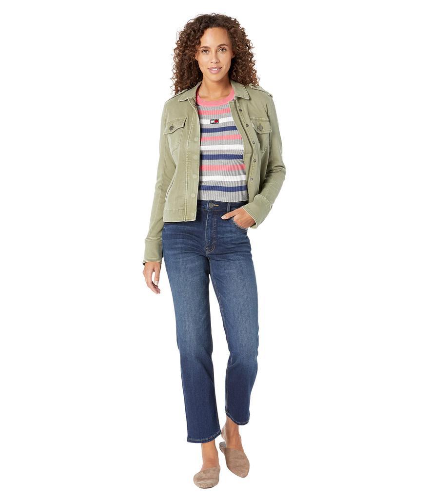 商品Tommy Jeans|Long Sleeve Striped Rib Sweater,价格¥249-¥256,第6张图片详细描述