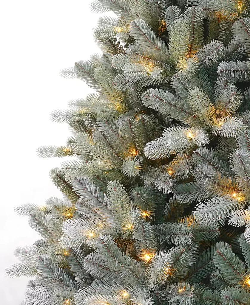 商品Seasonal|Spruce 7.5' Pre-Lit PE Mixed PVC Tree with Metal Standing, 2450 Tips, 500 Warm LED, EZ-Connect, Remote, Storage Bag,价格¥3157,第3张图片详细描述