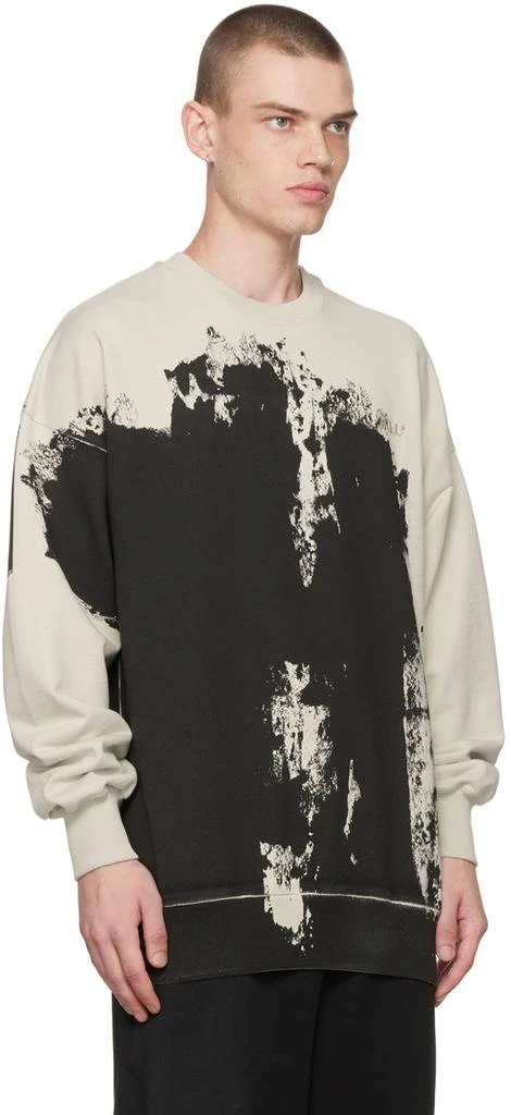 商品A-COLD-WALL*|Off-White & Black Print Sweatshirt,价格¥1105,第2张图片详细描述