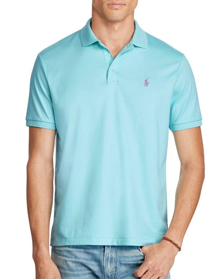 商品Ralph Lauren|Classic Fit Pima Cotton Polo Shirt,价格¥382,第1张图片