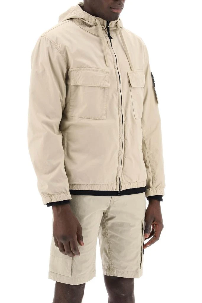 商品Stone Island|supima cotton twill stretch-tc jacket,价格¥2248,第2张图片详细描述