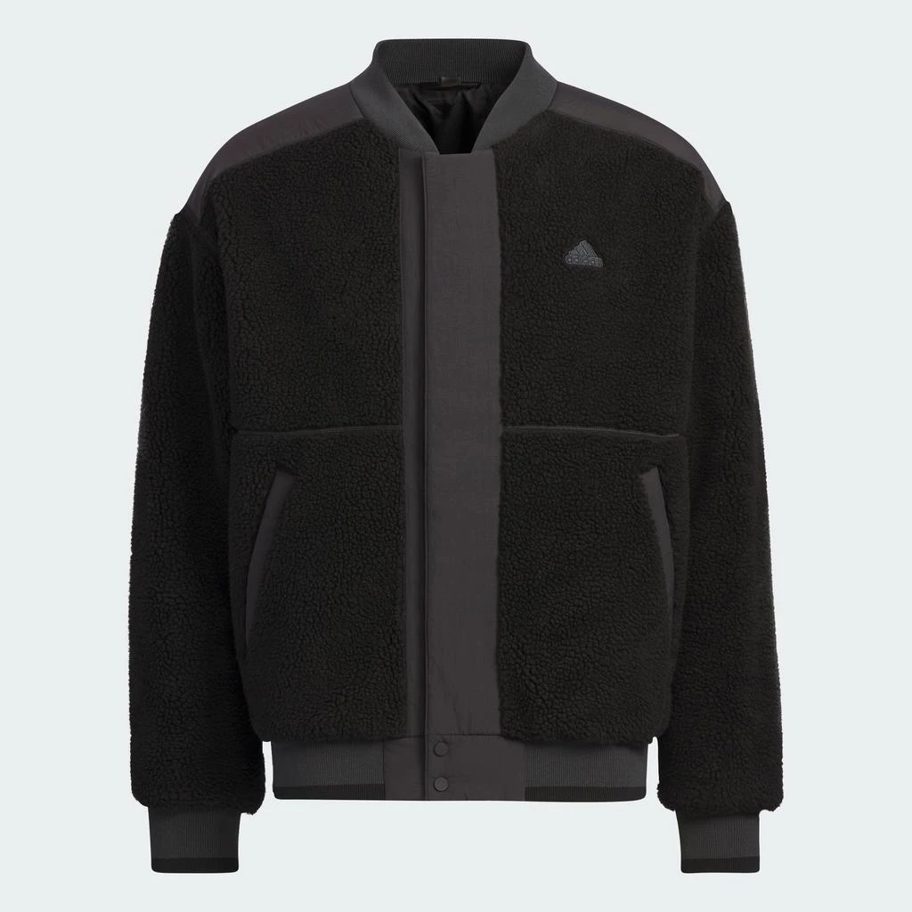 商品Adidas|FLEECE COLLEGIATE PADDED JACKET,价格¥500,第4张图片详细描述