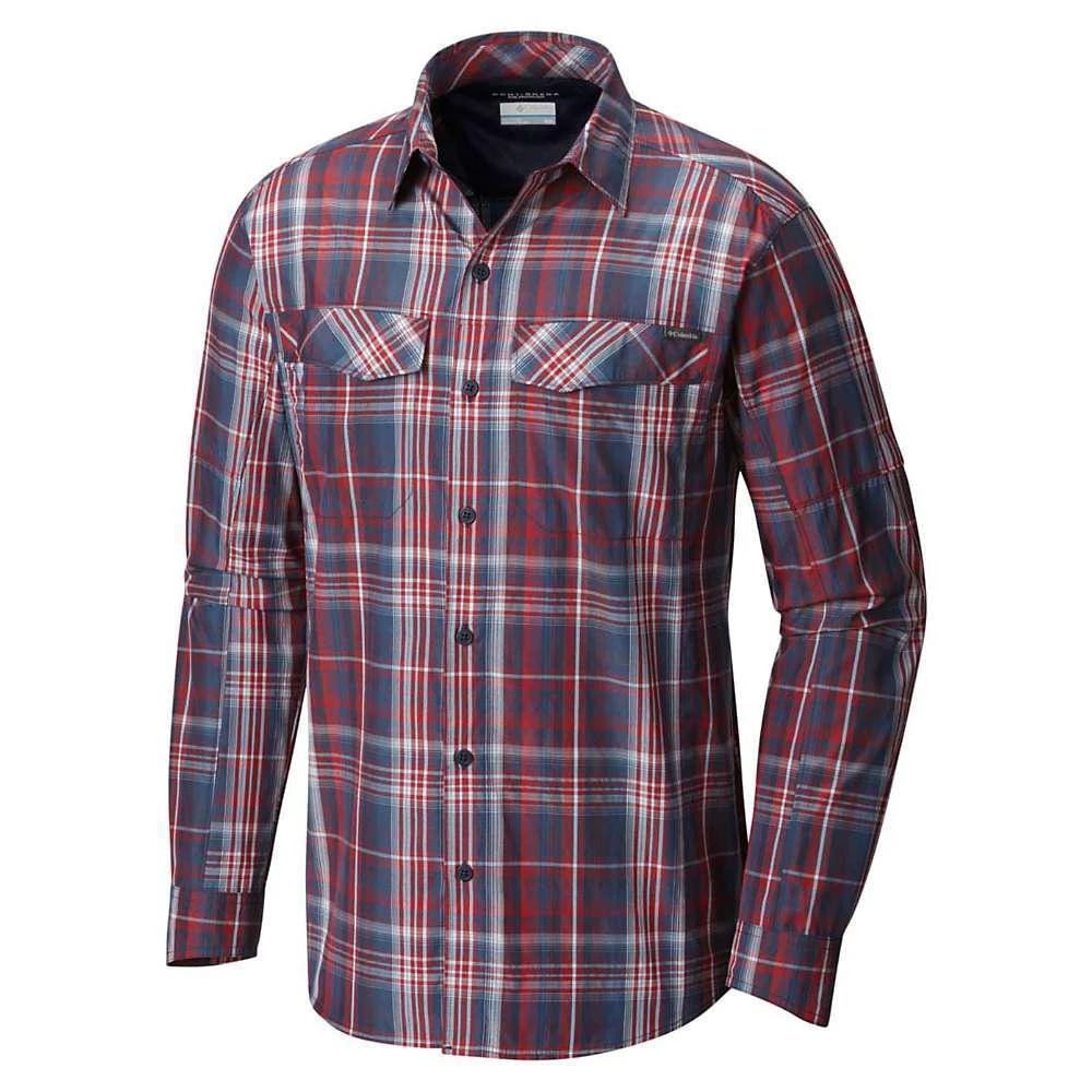 商品Columbia|Columbia Men's Silver Ridge Plaid Long Sleeve Shirt,价格¥437,第1张图片