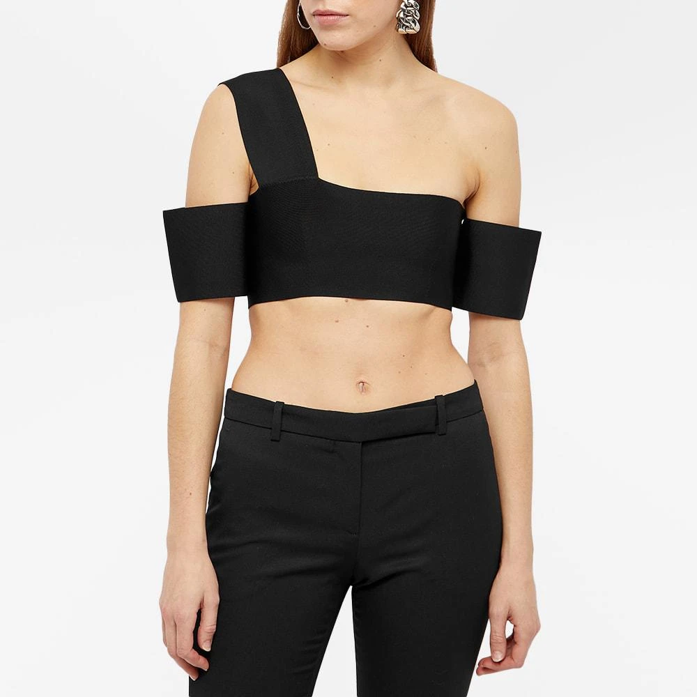 商品Alexander McQueen|Alexander McQueen Bandage Crop Top,价格¥3985,第2张图片详细描述