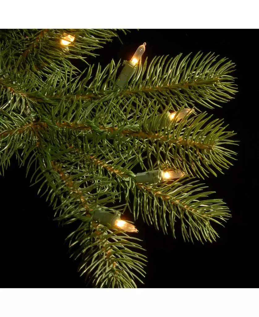 商品National Tree Company|National Tree 6.5' Feel Real Downswept Douglas Fir Pencil Slim Tree with 300 Clear Lights,价格¥2349,第2张图片详细描述