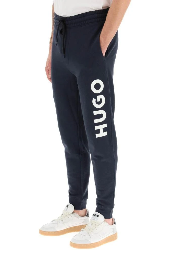 商品Hugo Boss|LOGO PRINT COTTON SWEATPANTS,价格¥227,第5张图片详细描述