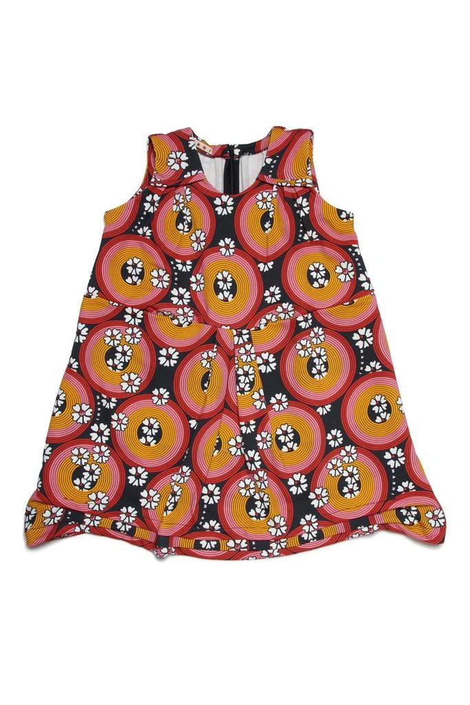 商品Marni|Marni Kids Abstract Printed Sleeveless Dress,价格¥942,第1张图片