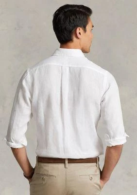 商品Ralph Lauren|Ralph Lauren Classic Fit Linen Shirt,价格¥419,第2张图片详细描述