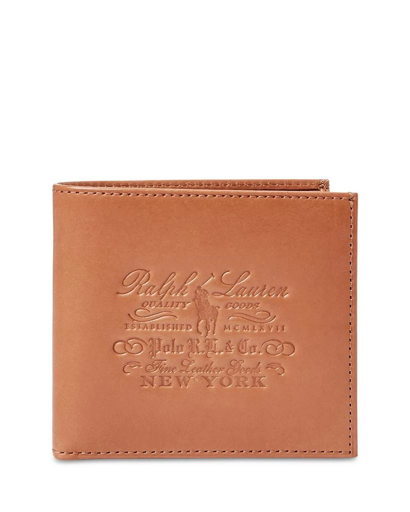 商品Ralph Lauren|Heritage Full Grain Leather Wallet,价格¥1384,第1张图片