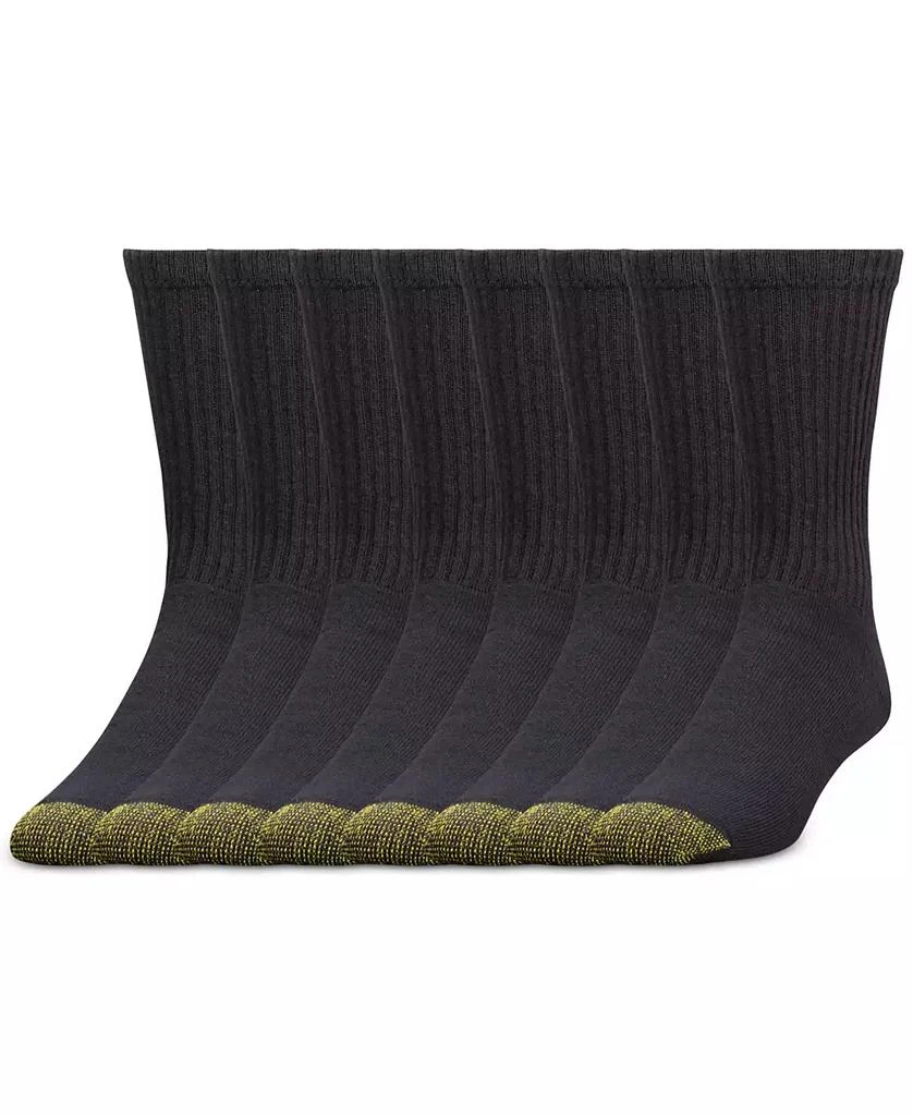 商品Gold Toe|Men’s 8-Pack Athletic Crew Socks,价格¥116,第2张图片详细描述