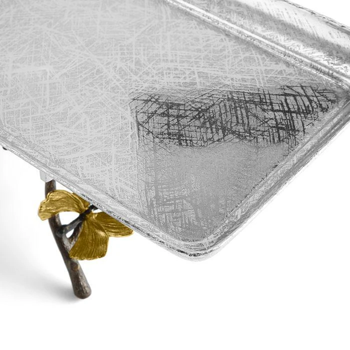 商品Michael Aram|Butterfly Ginkgo Footed Centerpiece Tray,价格¥4485,第5张图片详细描述