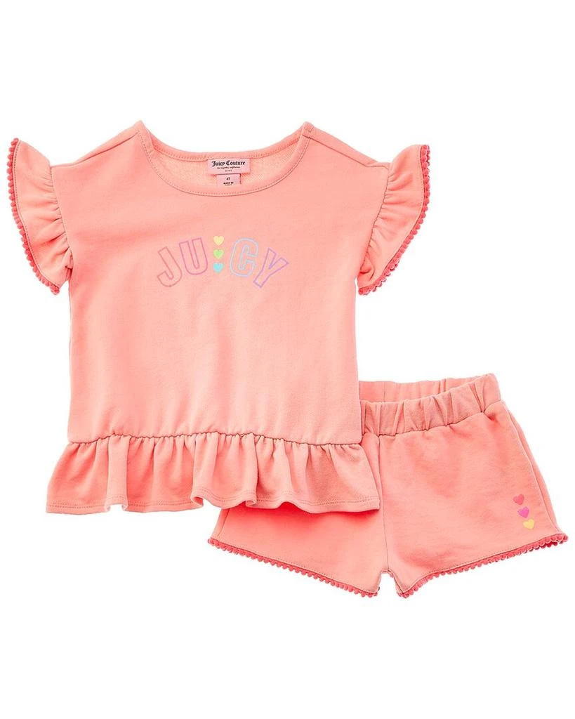 商品Juicy Couture|Juicy Couture 2pc Top & Short Set,价格¥102,第1张图片