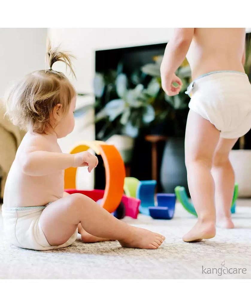 rayon from Bamboo Prefold Cloth Diapers (6pk) - Size 3 : Baby Beige 商品