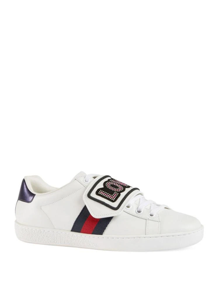 商品Gucci|Gucci - New Ace Sneakers With Removable Patches,价格¥7346,第1张图片