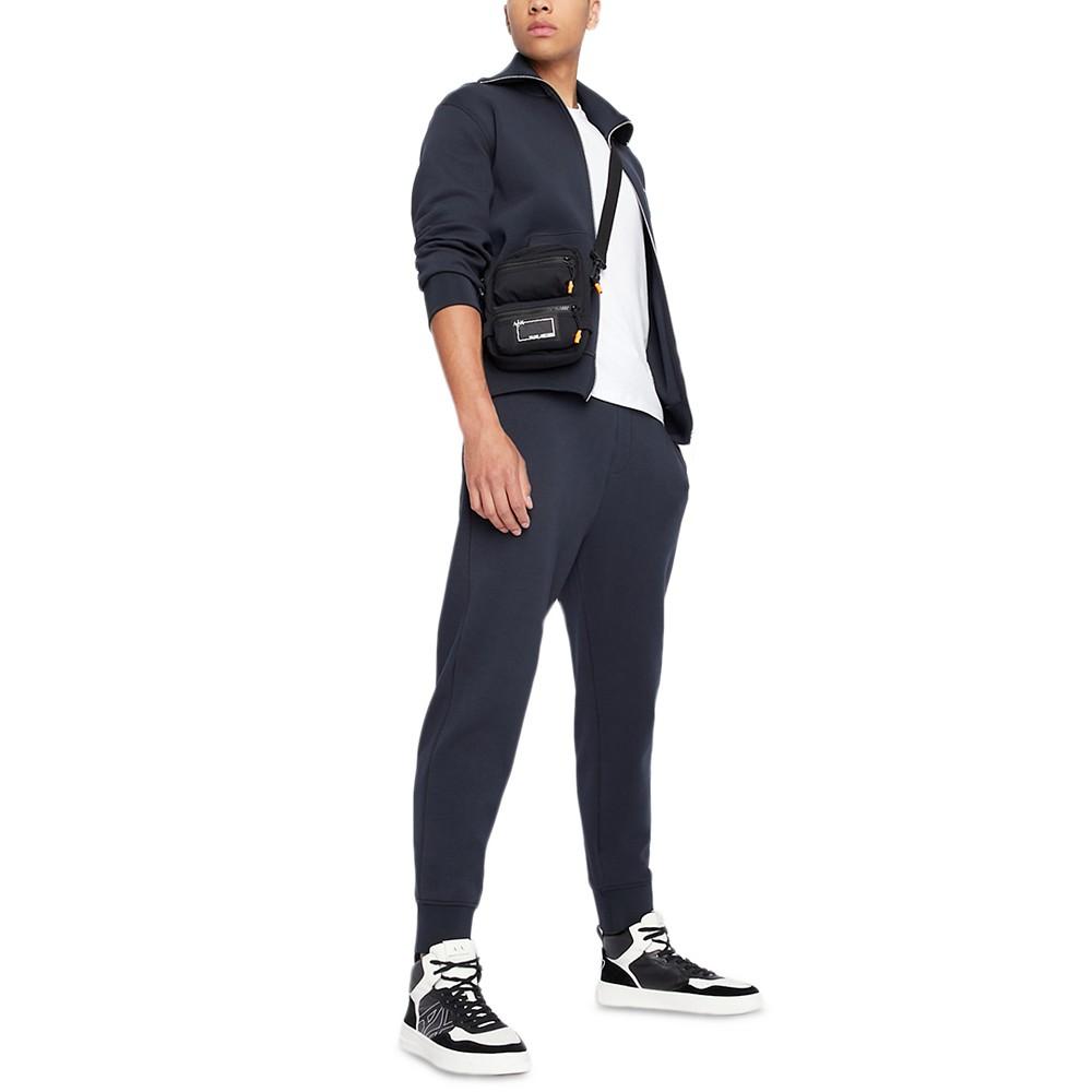 Men's Solid Fleece Jogger Sweatpants商品第6张图片规格展示