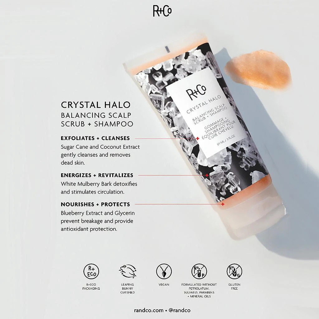 Crystal Halo Balancing Scalp Scrub and Shampoo 商品