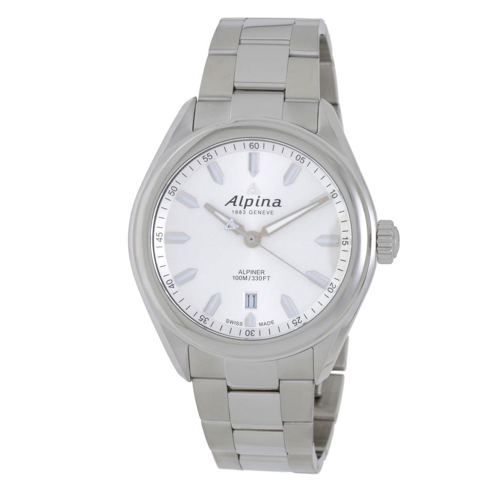 Alpina Alpiner Date Stainless Steel Quartz Men's Watch AL-240SS4E6B商品第1张图片规格展示