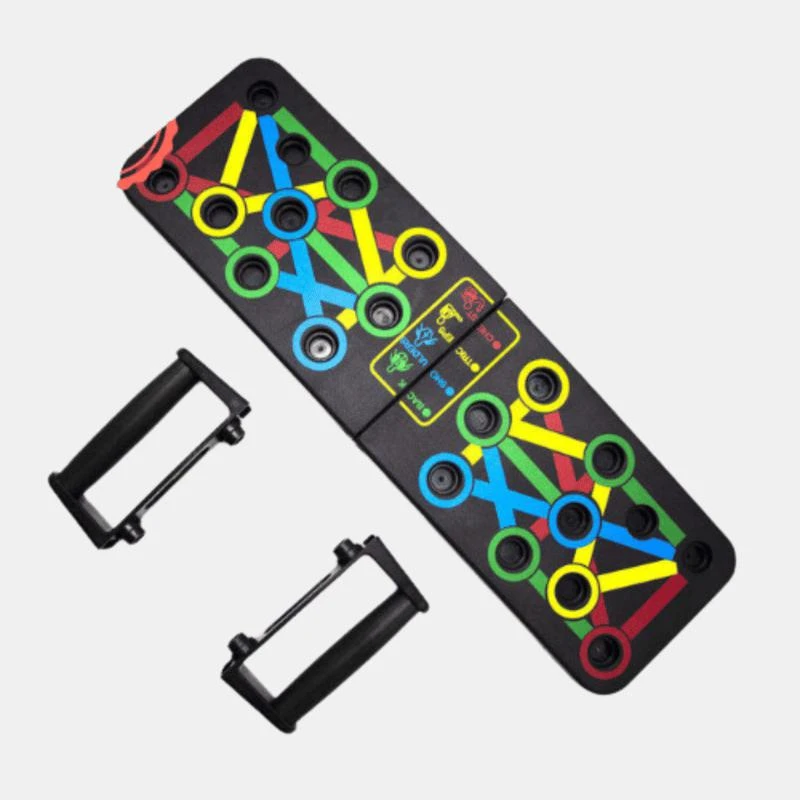 商品Vigor|Multi-Functional 14 In 1 Pushup Bar System Fitness Floor 1 PACK,价格¥197,第2张图片详细描述