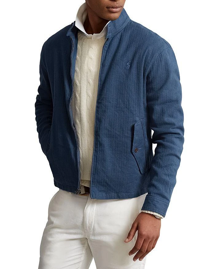 商品Ralph Lauren|Herringbone Twill Jacket,价格¥1344,第1张图片