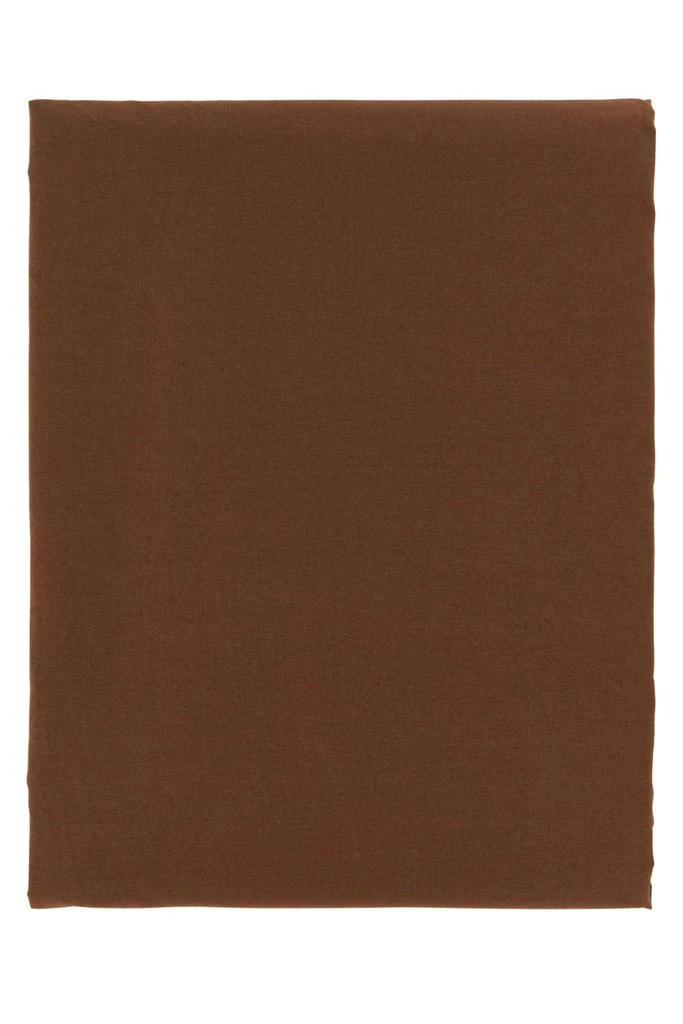 商品Tekla|Chocolate Cotton Flat Sheet,价格¥949,第1张图片