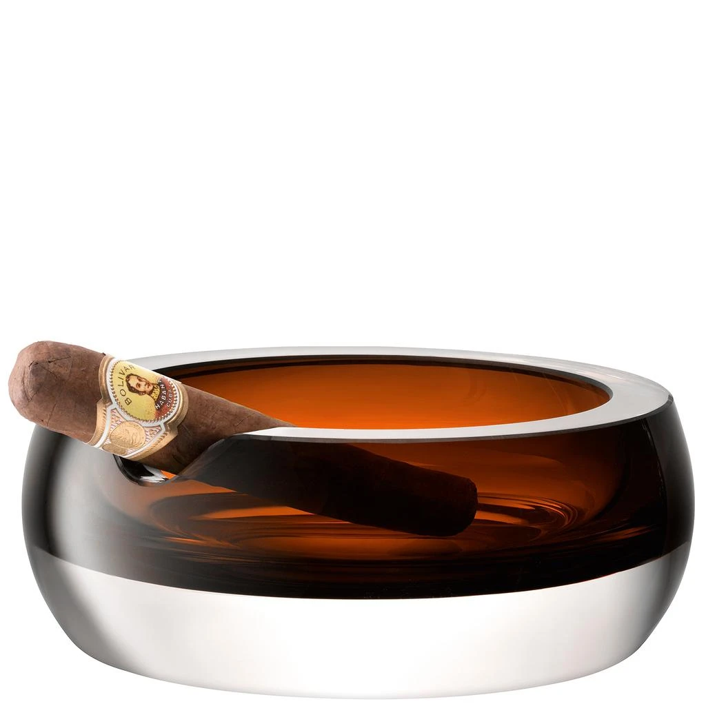 商品LSA International|Whisky club cigar ashtray Ã¸17cm peat brown,价格¥1243,第1张图片