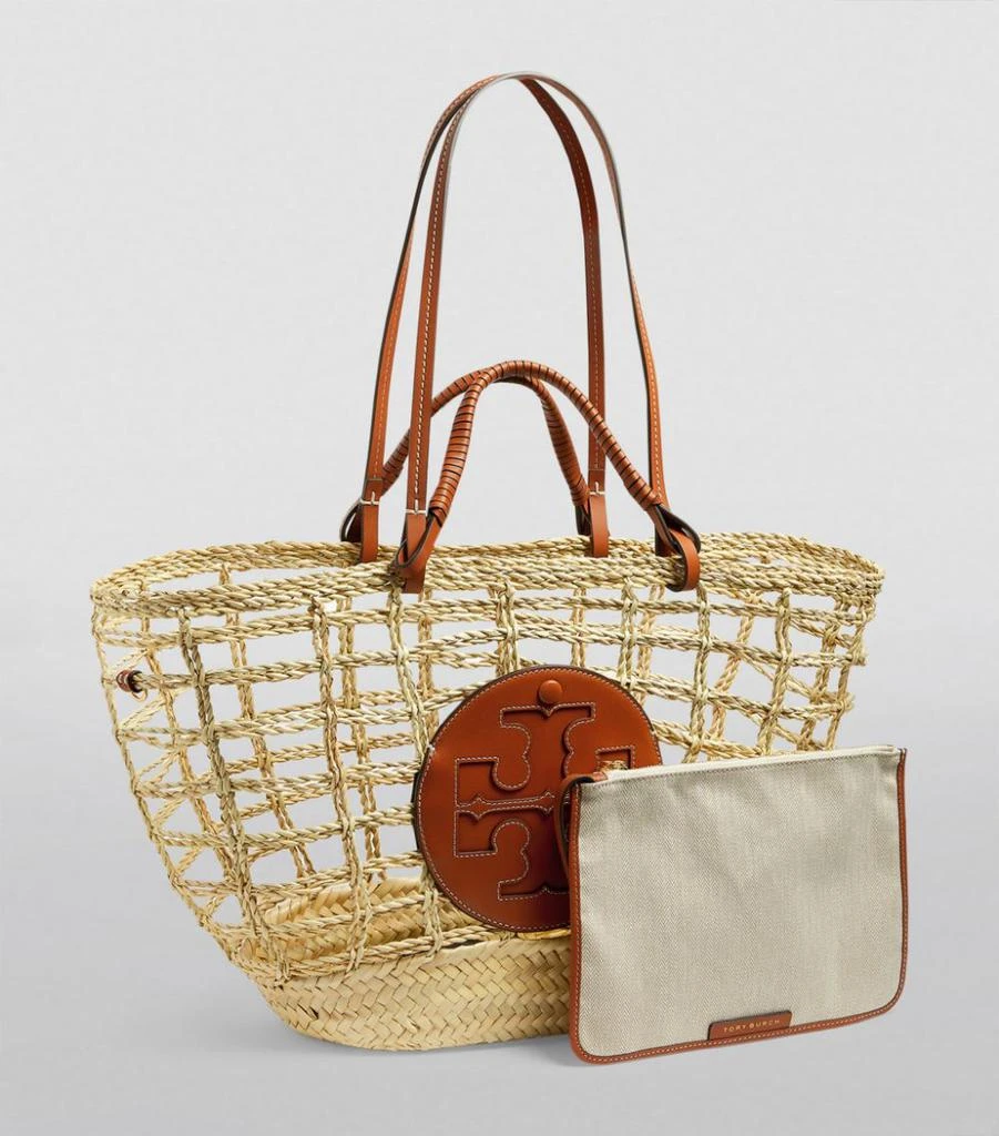 商品Tory Burch|Open-Weave Ella Tote Bag,价格¥5916,第3张图片详细描述