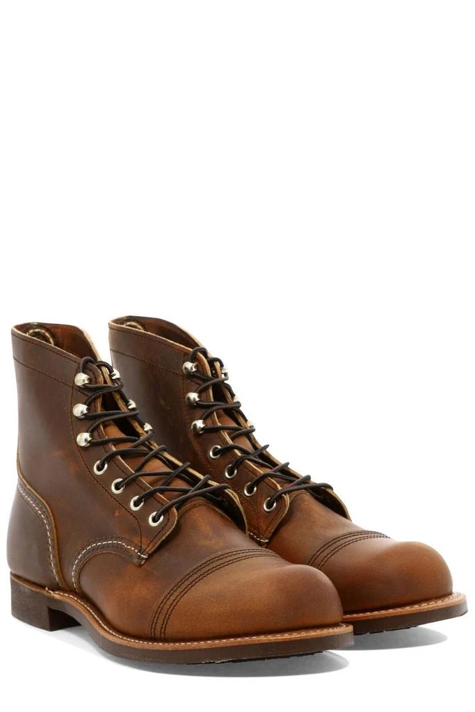 商品Red Wing|Red Wing Shoes Round Toe Lace-Up Boots,价格¥3212,第3张图片详细描述