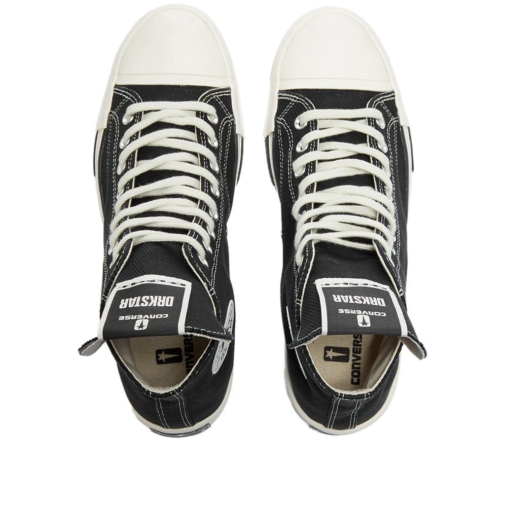 商品Converse|男款 DRKSHDW 联名 匡威 Turbodrk Ox 高帮 黑色,价格¥1080,第5张图片详细描述