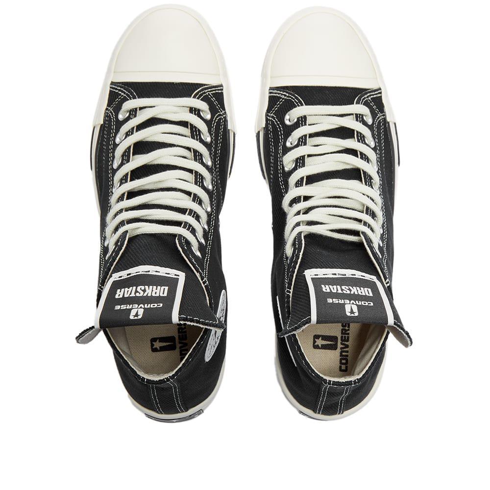 商品Converse|男款 DRKSHDW 联名 匡威 Turbodrk Ox 高帮 黑色,价格¥996,第7张图片详细描述