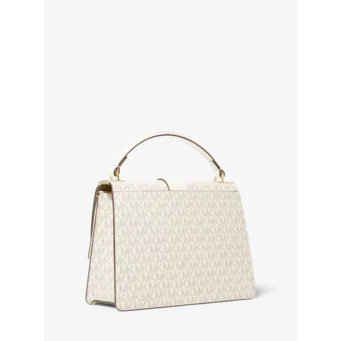 商品[国内直发] Michael Kors|MK 女包 迈克·科尔斯 MICHAEL KORS 520礼物 女士香草白/白色中号单肩斜挎包 30H1GGRS2V VAN/CREAM,价格¥1614,第2张图片详细描述