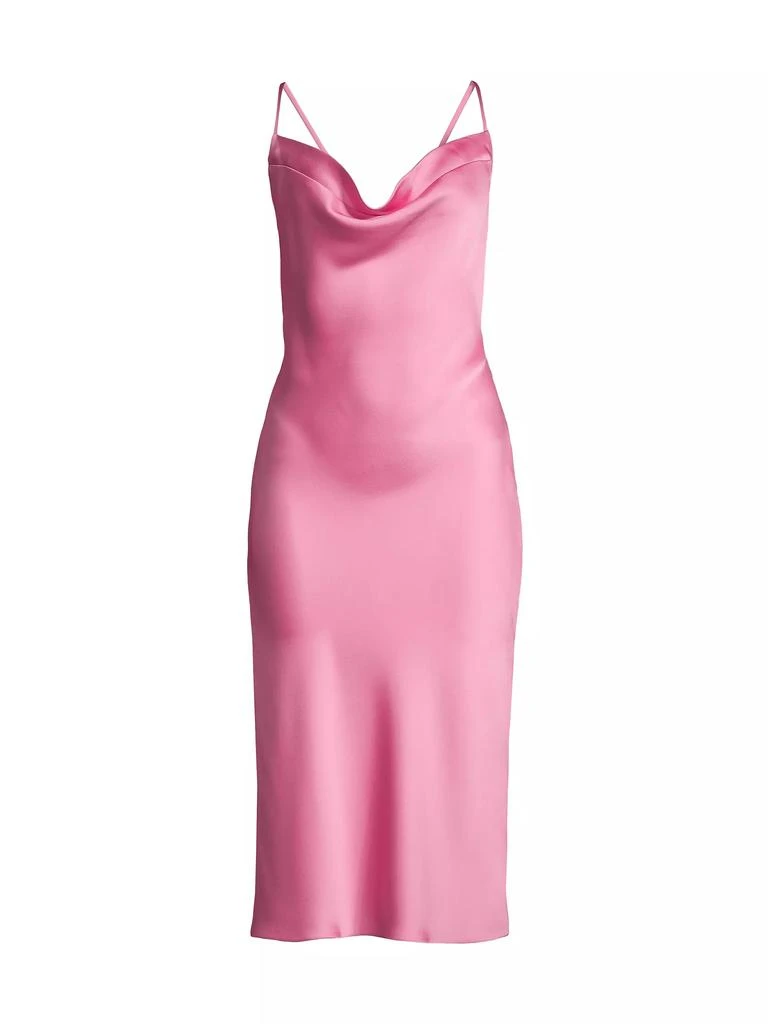 商品Norma Kamali|Satin Bias-Cut Midi-Dress,价格¥851,第1张图片