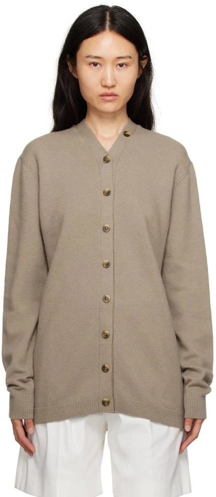 商品LAUREN MANOOGIAN|Beige Button Cardigan,价格¥2218,第1张图片