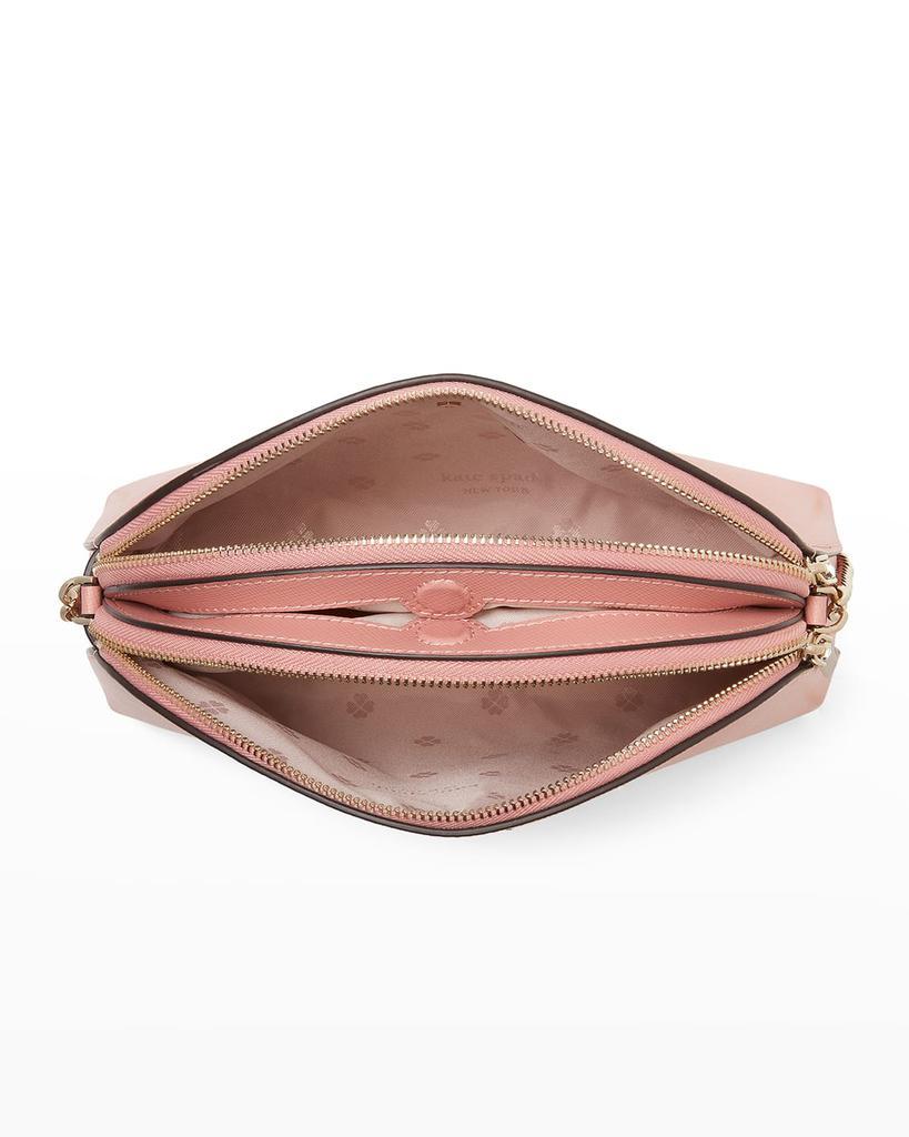 商品Kate Spade|spencer double-zip crossbody bag,价格¥1452,第5张图片详细描述