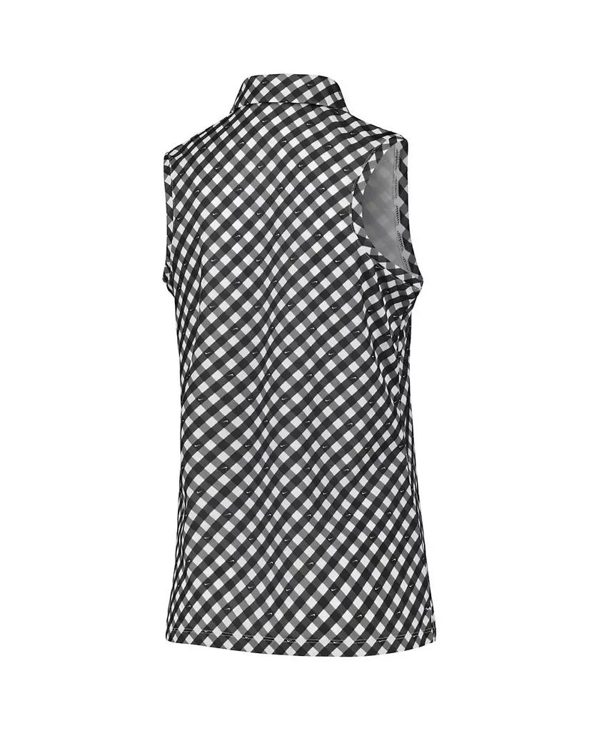 商品NIKE|Women's Black, White TOUR Championship Victory Performance Sleeveless Polo Shirt,价格¥402,第3张图片详细描述