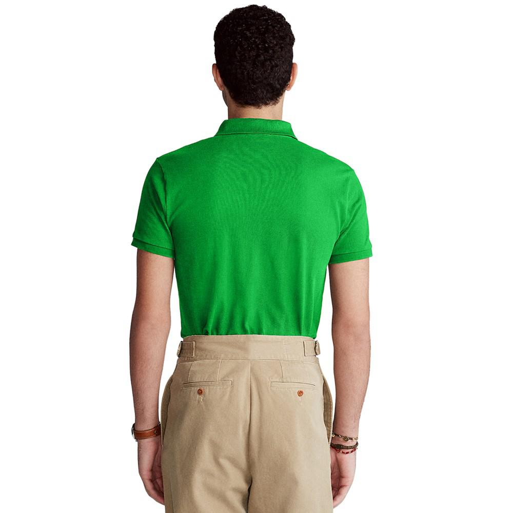 Men's Classic-Fit Mesh Polo Shirt商品第2张图片规格展示