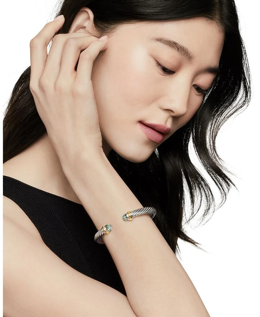 商品David Yurman|Cable Classics Bracelet with Gemstones and Gold,价格¥6051,第2张图片详细描述