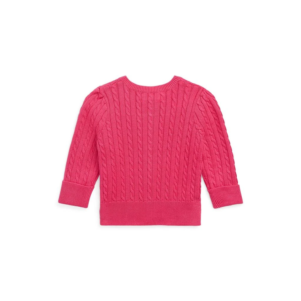 商品Ralph Lauren|Mini-Cable Cotton Cardigan (Infant),价格¥308,第2张图片详细描述