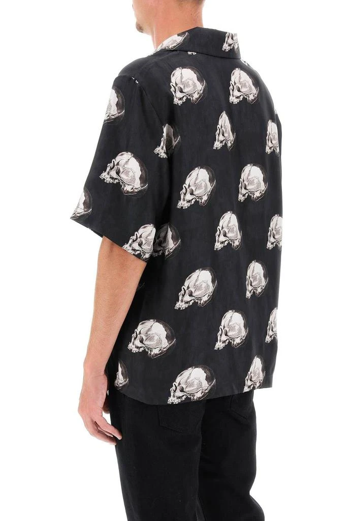 商品AMIRI|SKULL PRINT SILK BOWLING SHIRT,价格¥3848,第4张图片详细描述