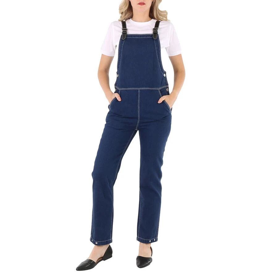 商品Burberry|Ladies Dark Canvas Blue Jumpsuit,价格¥2492,第1张图片
