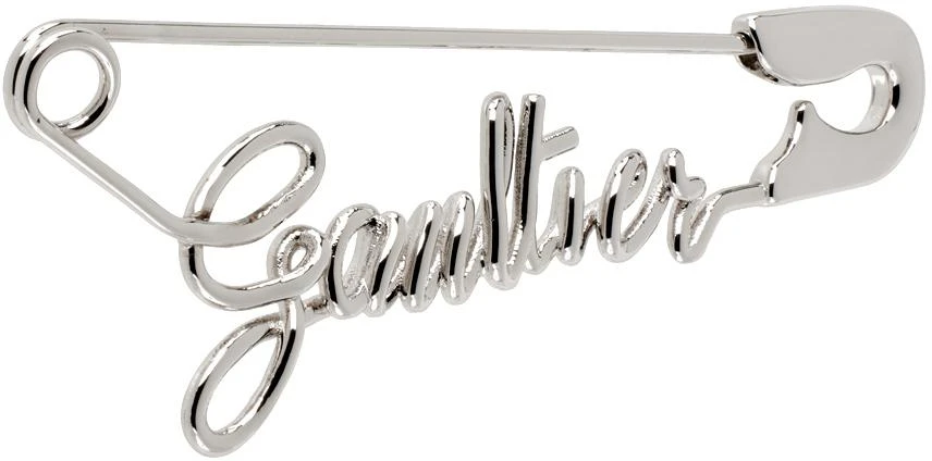 商品Jean Paul Gaultier|Silver 'The Gaultier Safety Pin' Single Earring,价格¥692,第2张图片详细描述