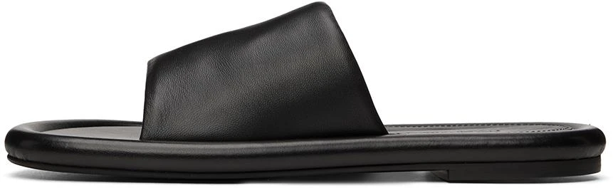 商品JW Anderson|Black Bumper Tube Slides,价格¥1075,第3张图片详细描述