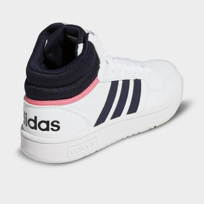 Women's adidas Hoops 3.0 Mid Classic Casual Shoes商品第4张图片规格展示