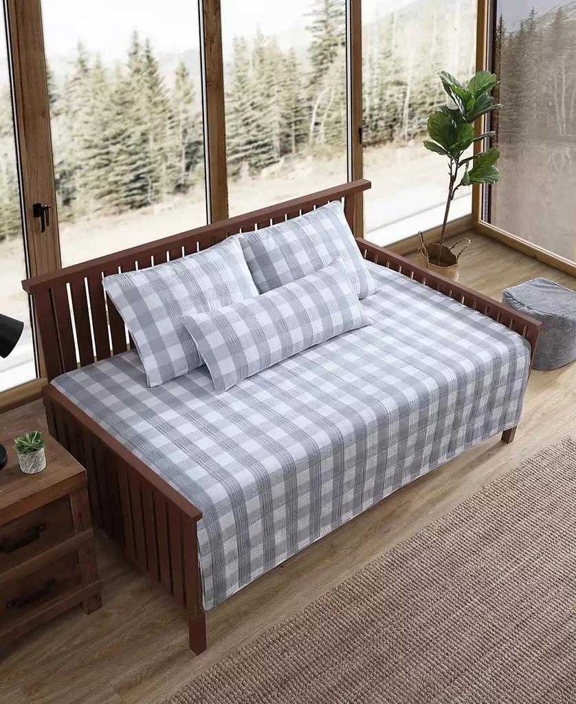 商品Eddie Bauer|CLOSEOUT! Lakehouse Plaid Daybed Bonus Set, 4 Piece,价格¥958,第3张图片详细描述