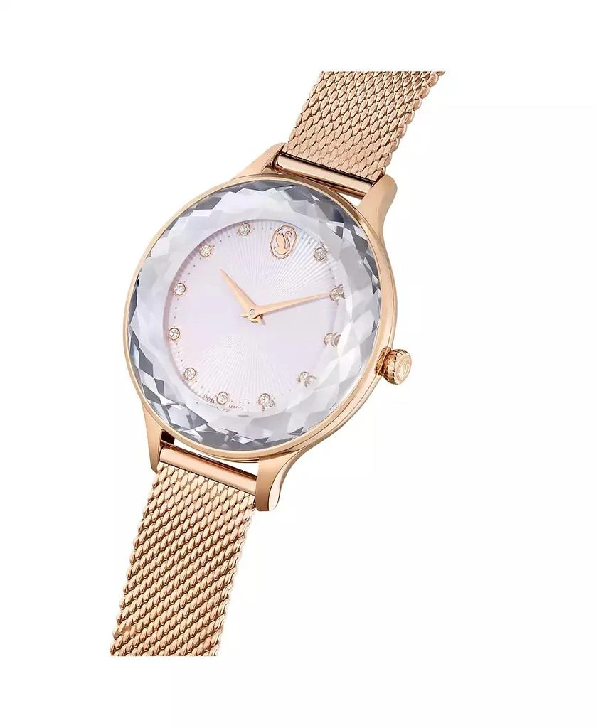 商品Swarovski|Women's Quartz Octea Nova Rose Gold-Tone Metal Watch, Swiss Made 33mm,价格¥2160,第4张图片详细描述