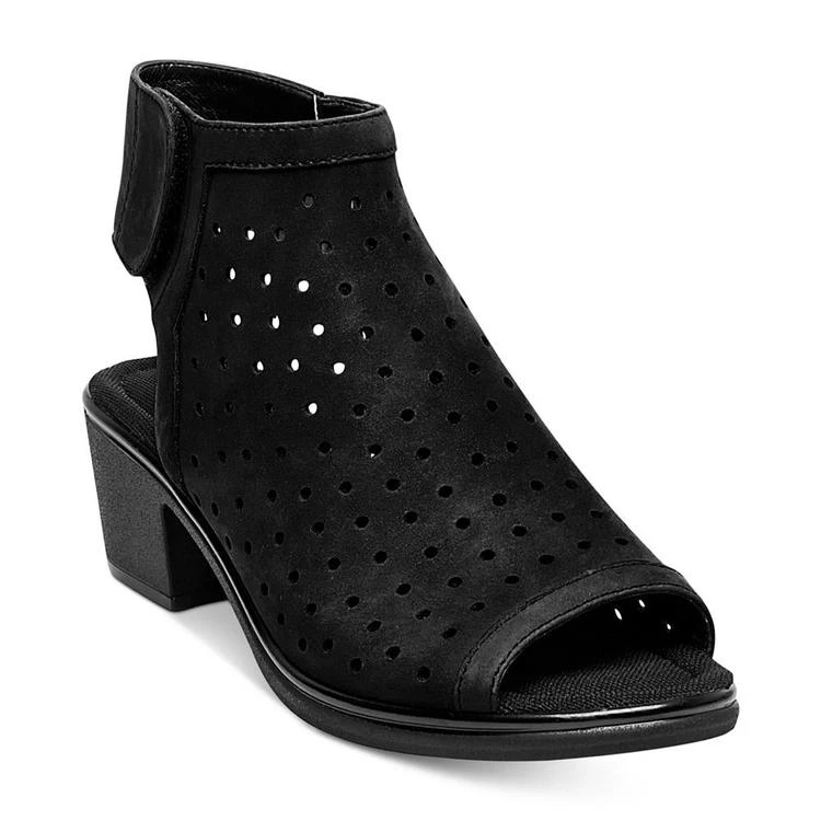 商品Steven|Phoebiey Perforated Peep-Toe Sandals,价格¥351,第1张图片