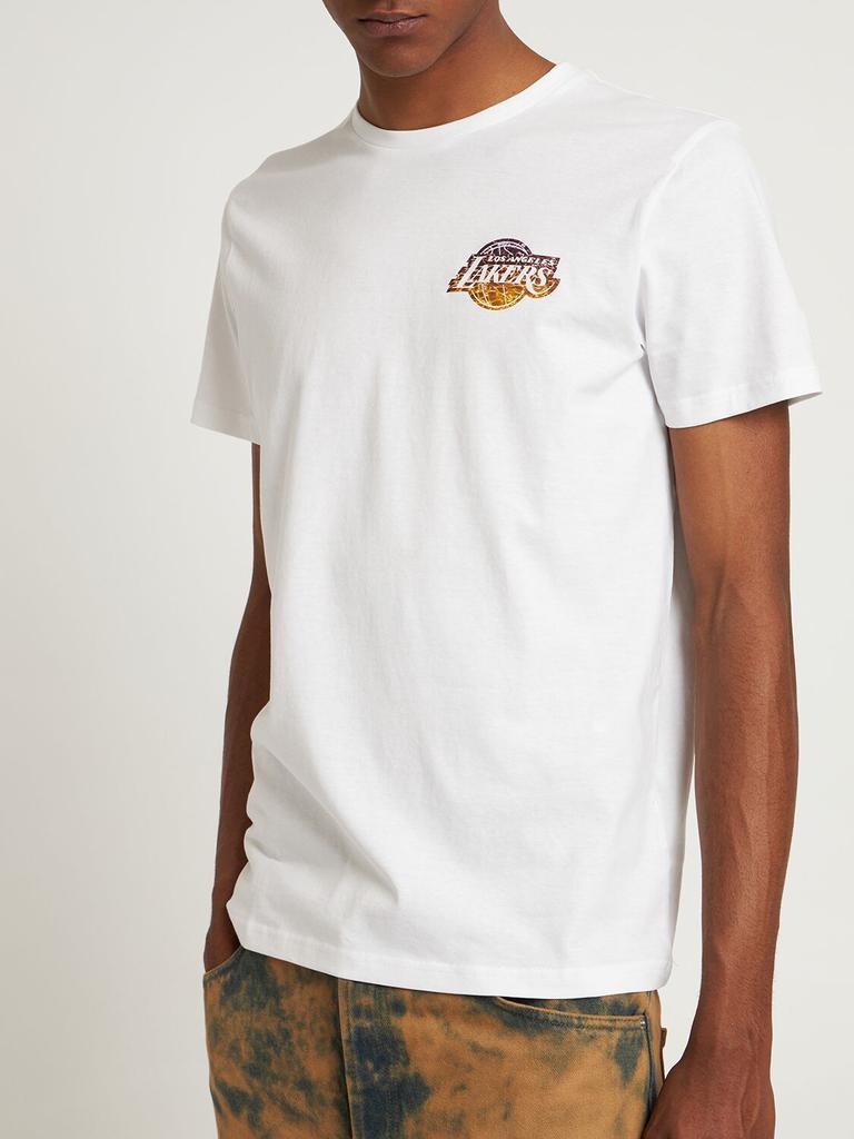 商品New Era|Nba Neon Pack La Lakers T-shirt,价格¥292,第5张图片详细描述